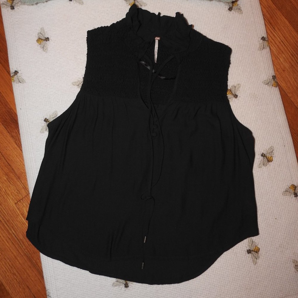 Free People Black Top XS...C725